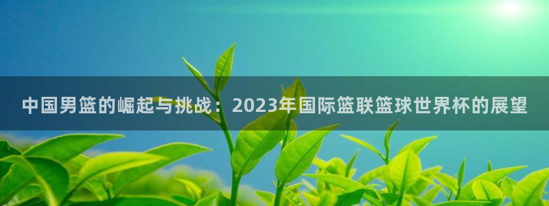 世界杯亚洲预选赛18强赛程：中国男篮的崛起与挑战：2023年国际篮联篮球世界杯的展望